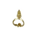 Ouvre&dco - heurtoir de porte d'entre cloche laiton poli