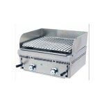 Mainho - bras grill gaz 60 x 55 x 25. 5 pierre de lave