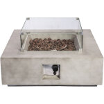 Teamson home - braséro de jardin gaz chauffage extérieur oxyde de magnésium écran verre housse protection ... Teamson home - braséro de jardin gaz chauffage extérieur oxyde de magnésium écran verre housse protection ...
