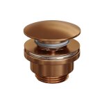 Brauer copper edition bonde obturable clic clac cuivre brossé Brauer copper edition bonde obturable clic clac cuivre brossé
