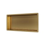 Brauer gold edition niche encastrable - 60x30cm - pvd - or bross