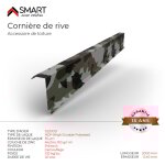 Bravo the smart solution - corni�re de rive - bac acier - t�le de couverture - toiture - h12 coloris ...