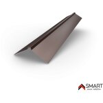 Bravo the smart solution - faîtière droite - bac acier - tôle de couverture - toiture - h12 brun chocolat ... Bravo the smart solution - faîtière droite - bac acier - tôle de couverture - toiture - h12 brun chocolat ...