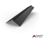 Bravo the smart solution - faîtière droite - bac acier - tôle de couverture - toiture - coloris noir ... Bravo the smart solution - faîtière droite - bac acier - tôle de couverture - toiture - coloris noir ...