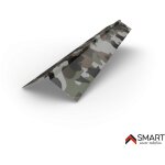 Bravo the smart solution - faîtière droite - bac acier - tôle de couverture - toiture - h12 coloris camouflage ... Bravo the smart solution - faîtière droite - bac acier - tôle de couverture - toiture - h12 coloris camouflage ...