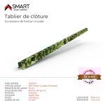 Bravo the smart solution - tablier de cl�ture t�le bac acier - toiture - couverture - plaque h12 coloris ...