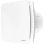 Breeze extracteur salle de bain 100mm ventilateur minuteur avec capteur d'humidit� et clapet anti retour ...