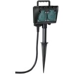 Brennenstuhl ? multiprise ext�rieure 1154430 2 prises 230v 16a ? c�ble 1, 4m ? indice de protection ip44 ...