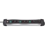 Brennenstuhl ? multiprise 12 prises 3m 3680w 16a ? 1391000912 ? aluminium anodis� avec protection enfant ...