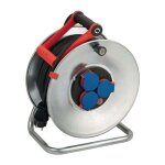 Enrouleur de c�ble garant s 50 m h05rr - f 3 x 1, 5 mm� 290 mm 3 prises de courant avec contact de protection ...