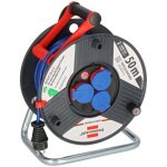 Brennenstuhl - enrouleur de c�ble garant ip44 50m at - n05v3v3 - f 3g1, 5 bleu