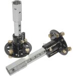 Bricoferr essieux diff�rentiels avec d�blocage rotatif fixe extensible - 23 mm hexagonal