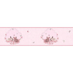 Bricoflor - frise murale chambre enfant avec papillons | frise papier peint chambre fille rose | frise ...