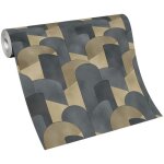 Bricoflor - papier peint beige fonc� uni id�al chambre et salon tapisserie beige unie bureau & couloir ...