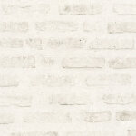 Bricoflor - papier peint brique blanche | papier peint moderne | papier peint couloir & salle de bain ...