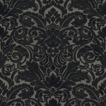 Bricoflor - papier peint lgant pour bureau | papier peint  motif baroque idal pour chambre | tapisserie ...