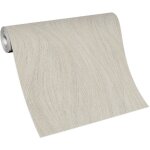Erismann - bricoflor papier peint � rayures beige tapisserie trompe l'oeil pour salon, salle de bain ...