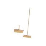 Balai avec manche en bois - usage intrieur - beige - h 118 cm - gamme nature vintage - livraison gratuite ...