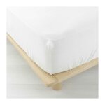 Bricoline - drap housse 140x190 cm - gaze de coton