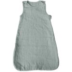 Gigoteuse bb sans manches en gaze de coton cladon 40x70 cm
