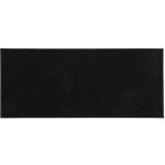 Bricoline - tapis anti d�rapant rectangle 50 x 120 cm bouclette losi noir