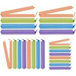 24 pi�ces clips d'�tanch�it� alimentaire, clip fermeture cuisine, clips pour sachet, pince alimentaire ...