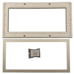 Bride de skimmer grand modle astral + enjoliveur + vis parker 4402010412 - fluidra