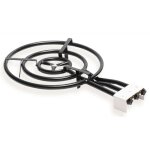 Briebe mod600 br�leur � gaz, triple anneau � paella 60cm pour po�les � paella de 30 � 90 cm � noir