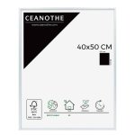Cadre photo aluminium 40x50 cm ? cadre en aluminium aluminium - cadre pour photo 40x50 cm convient au ...