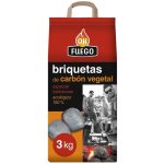 Briquettes de charbon de bois auto - inflammables - 3 kg