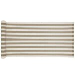 Estexo - brise vue jardin balcon en pehd 6 m gris - blanc ray� / 90x600cm