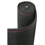 Sodipa - brise vue occultant en pvc gris anthracite 10 x 1. 50 m