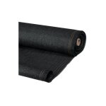 Idmarket ? brise vue renforc� 1, 8 x 10 m noir 220 gr / m� ? opacit� 95 % ? poly�thyl�ne ultra r�sistant ...