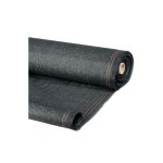 Brise vue renforc� idmarket - 1, 5 x 10 m - 220 gr / m� - luxe pro - gris