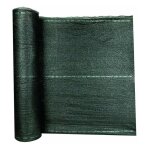 Naizy - brise vue voile d'ombrage toile rectangulaire une protection des rayons uv 1x10m vert fonc�