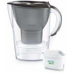 Brita carafes - carafe filtrante marella cool memo, volume 2, 4 l, 3x filtre maxtra pro, graphite 1052796 ...