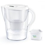 Carafes - carafe filtrante marella xl memo, volume 3, 5 l, filtre maxtra pro, blanc 1052780 - brita