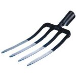 Brixo - fourche � b�che en acier forg� � dents triangulaires - 92080