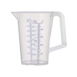 Broc doseur gradu transparent 5 litres - pressol
