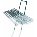 Broches de fixation crochets pour gazon synth�tique & voile de d�sherbage 3 x 15 cm 50 pi�ces