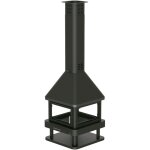 Bronpi - chemin�e � bois centrale 4 faces huelva 15 kw