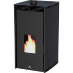 Bronpi - po�le � granules sans �lectricit� convection naturelle free 11 kw noir