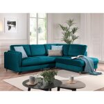 Lisa design - brooke - canap� d'angle droit - convertible - 5 places - en velours