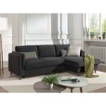 Lisa design - brooke - canap� d'angle droit - convertible avec coffre - 4 places - en velours