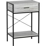 Brooklyn table console avec 1 tiroir meuble d?entrée salon avec Étagère pieds en fer h 74 x l 50 x p ... Brooklyn table console avec 1 tiroir meuble d?entrée salon avec Étagère pieds en fer h 74 x l 50 x p ...