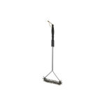 Brosse pour barbecue - inox - 55 cm