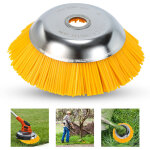 Brosse conique 25, 4x200mm pour d�broussailleuses sens du moteur nettoyage des sols trottoirs - swanew ...