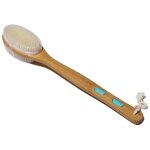 Brosse pour le corps brosse dos douche brosse de bain exfoliante avec long manche en bois humide ou sec, ... Brosse pour le corps brosse dos douche brosse de bain exfoliante avec long manche en bois humide ou sec, ...