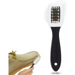 Brosse en daim pour le nettoyage des chaussures - brosse � chaussures nubuck pour bottes en daim