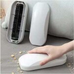 Brosse � d�bris, ramasse miettes de table manuel blanche, ramasse miette de 20 cm, fort pouvoir de nettoyage, ...